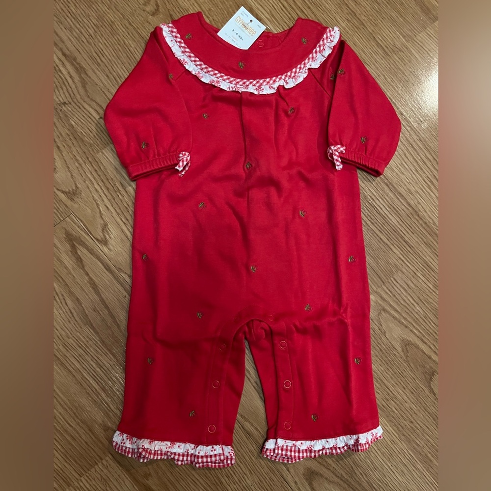 NWT Gymboree Cherry One Piece 3-6 months